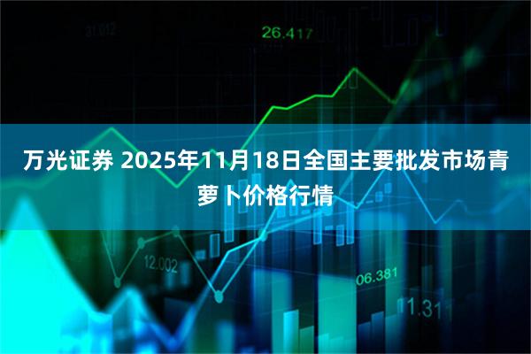 万光证券 2025年11月18日全国主要批发市场青萝卜价格行情
